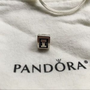 Pandora I Charm Silver